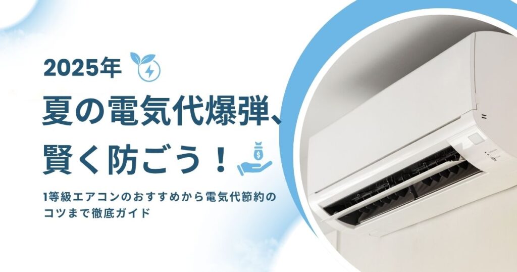 夏の電気代爆弾、賢く防ごう！